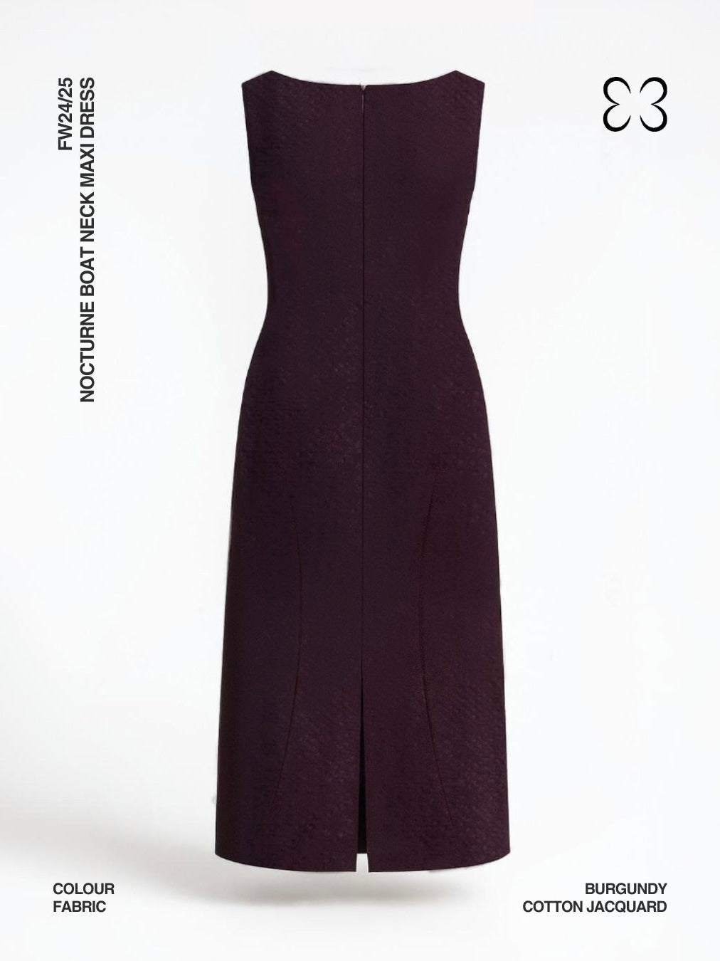 Nocturne Boat Neck Maxi Dress