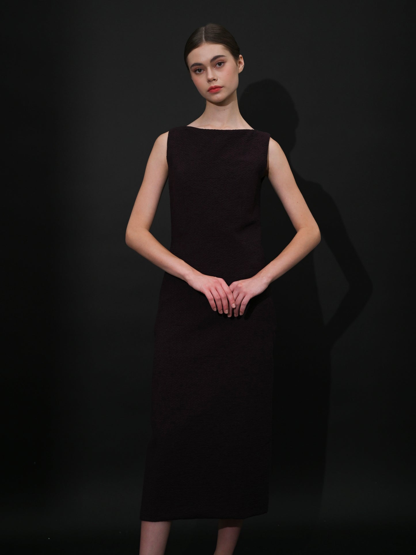 Nocturne Boat Neck Maxi Dress
