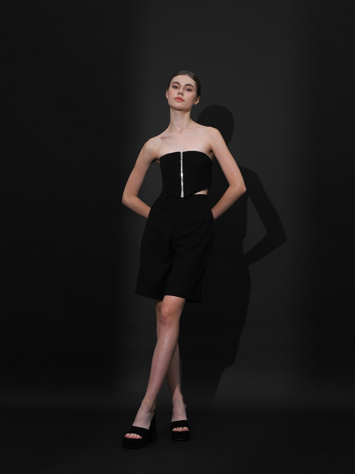 Nocturne V-Waist Cut Bustier