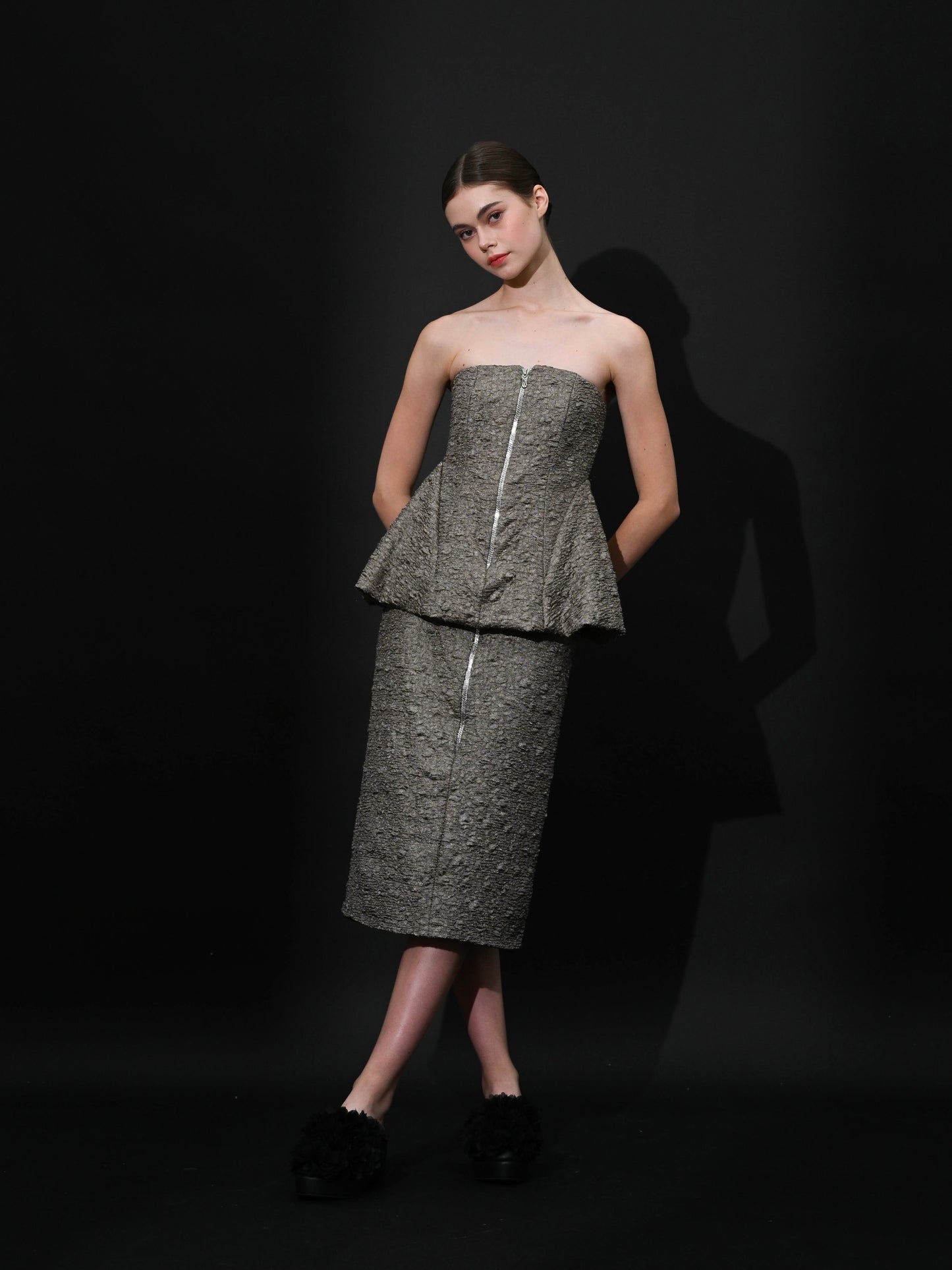Nocturne Bustier and Skirt Set