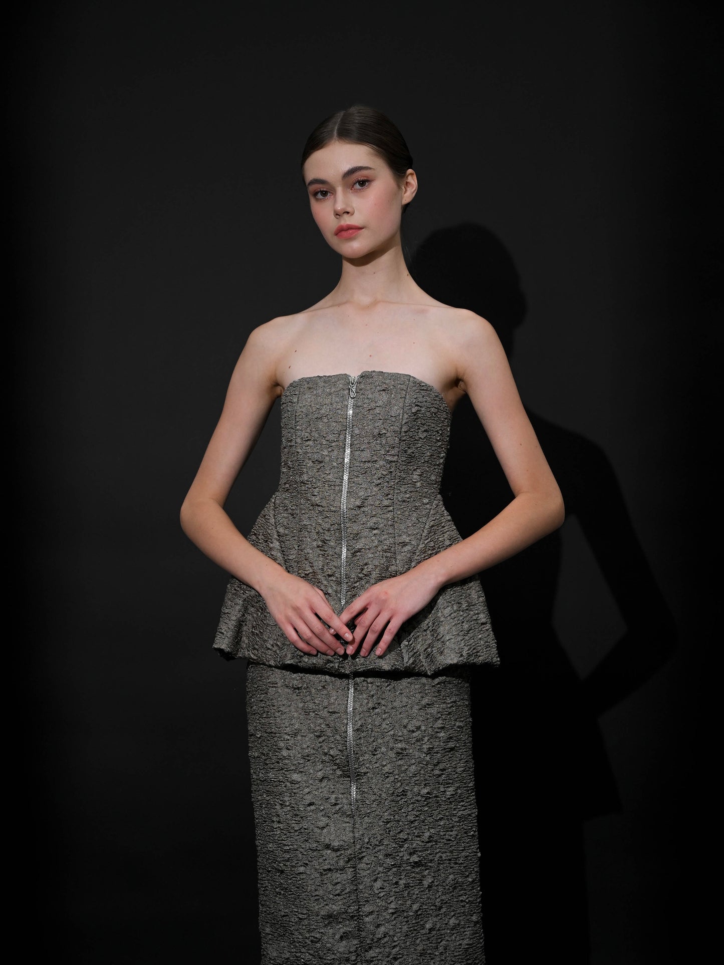 Nocturne Bustier and Skirt Set