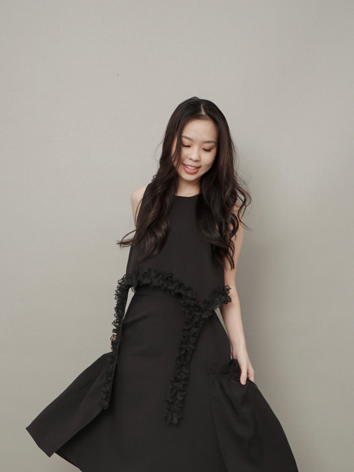 Posh Ruffle Top