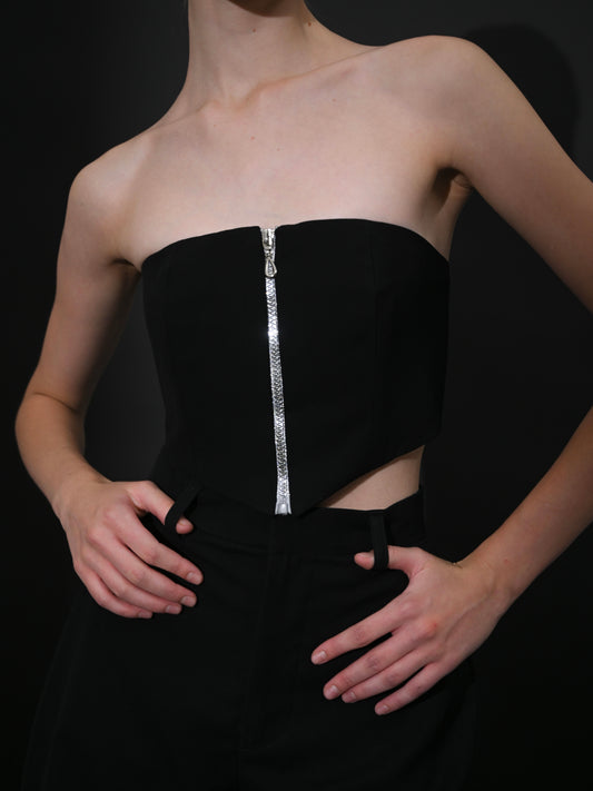 Nocturne V-Waist Cut Bustier